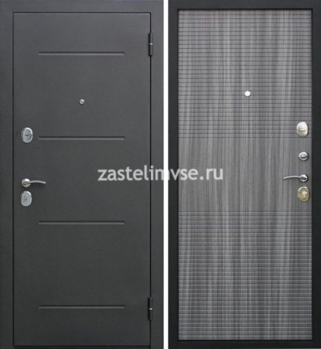 Дверь металлическая 75 мм Гарда Муар Венге Тобакко 860мм