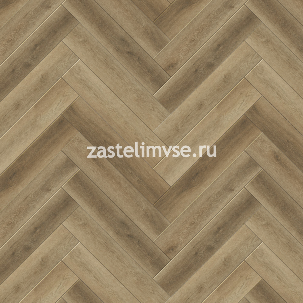 SPC плитка CronaFloor Herringbone 2.0 4V Дуб Руан