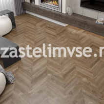 Клеевая LVT плитка AlpineFloor Chevron Alpine LVT Макадамия Chevron ECO 20-5