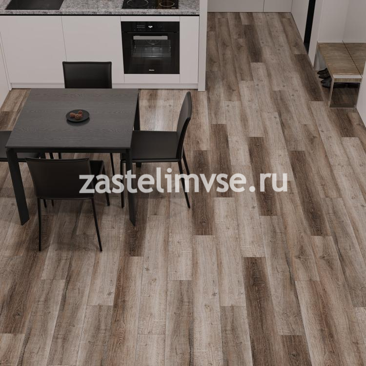 SPC плитка CronaFloor Wood 4V Дуб Горный