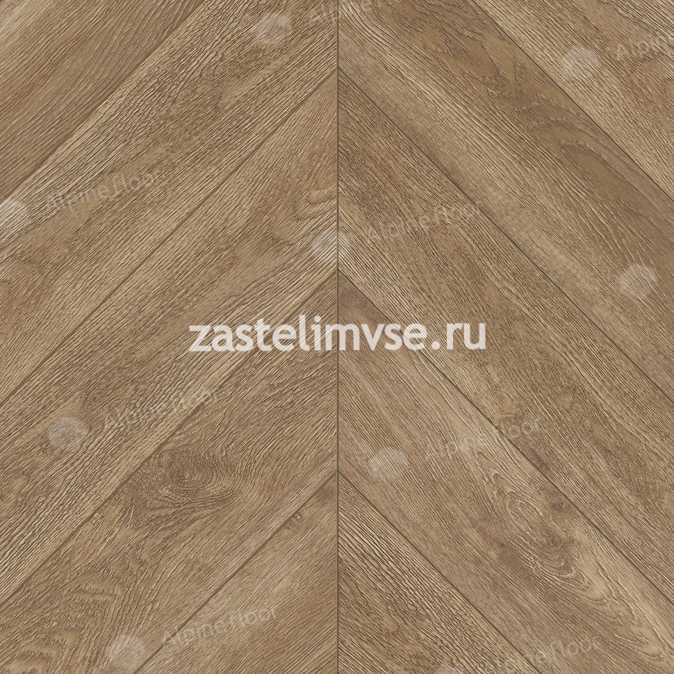 Кварцвиниловый ламинат AlpineFloor Chevron Alpine Макадамия Chevron ECO 18-5