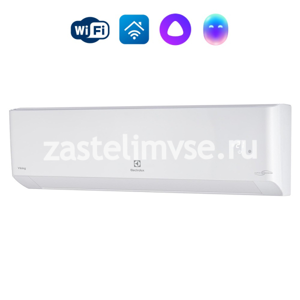 Сплит-система инверторного типа Electrolux Viking 2.0. Super DC Inverter EACS/I-24HVI/N8_21Y комплект