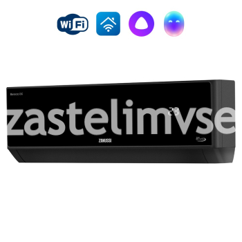 Сплит-система инверторного типа Zanussi Barocco DC Inverter Black ZACS/I-09 HB-BLACK/A23/N8 комплект