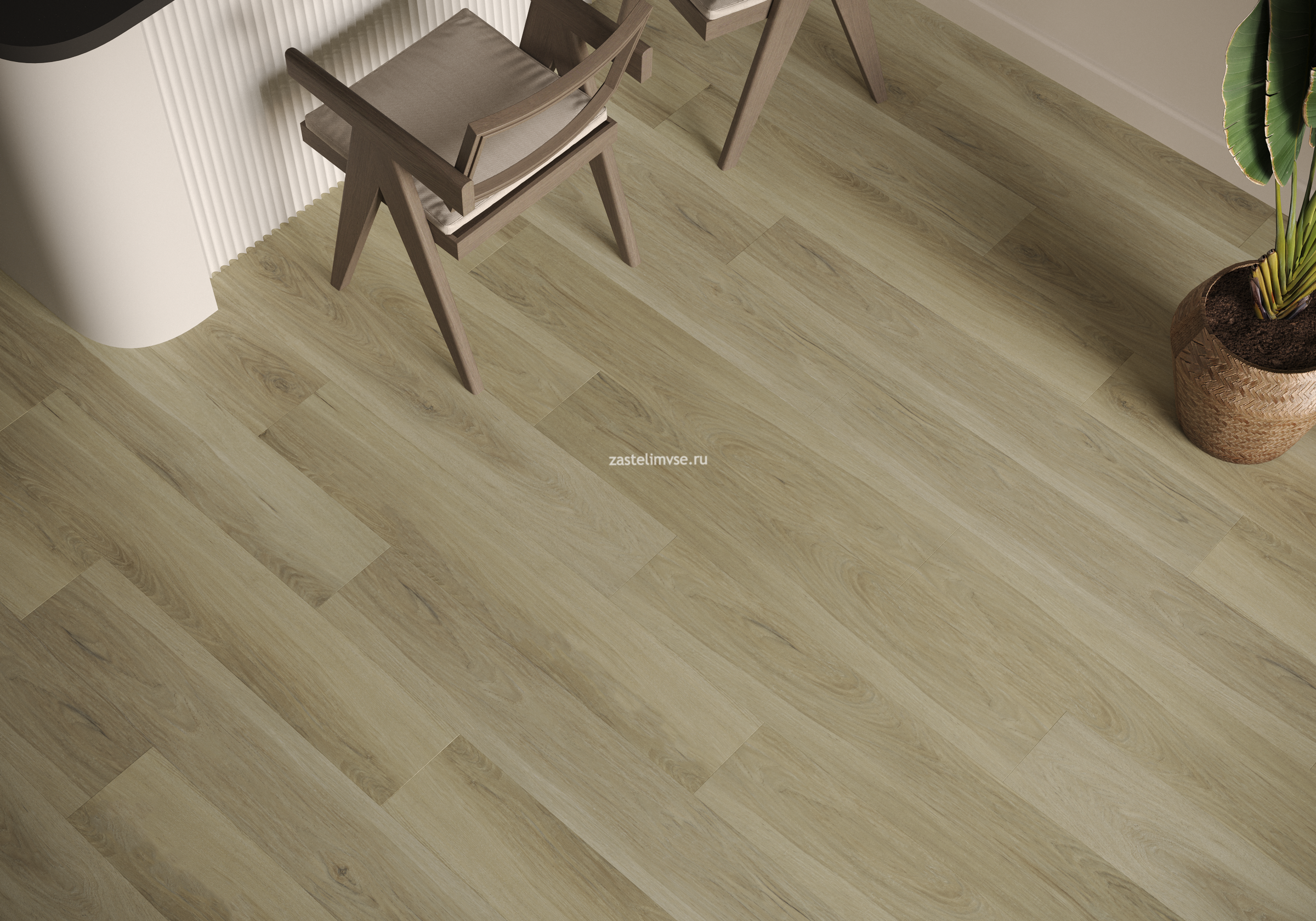 Кварцвиниловая плитка Art Tile FIT 256 ATF Бархат Янтарный