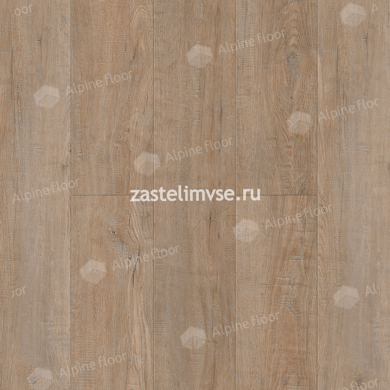 Клеевая LVT плитка AlpineFloor Ultra Дуб Амбер ECO 5-39