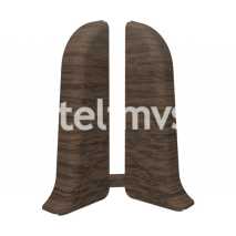 Торцевые (левая+правая) IDEAL Комфорт 55мм Каштан