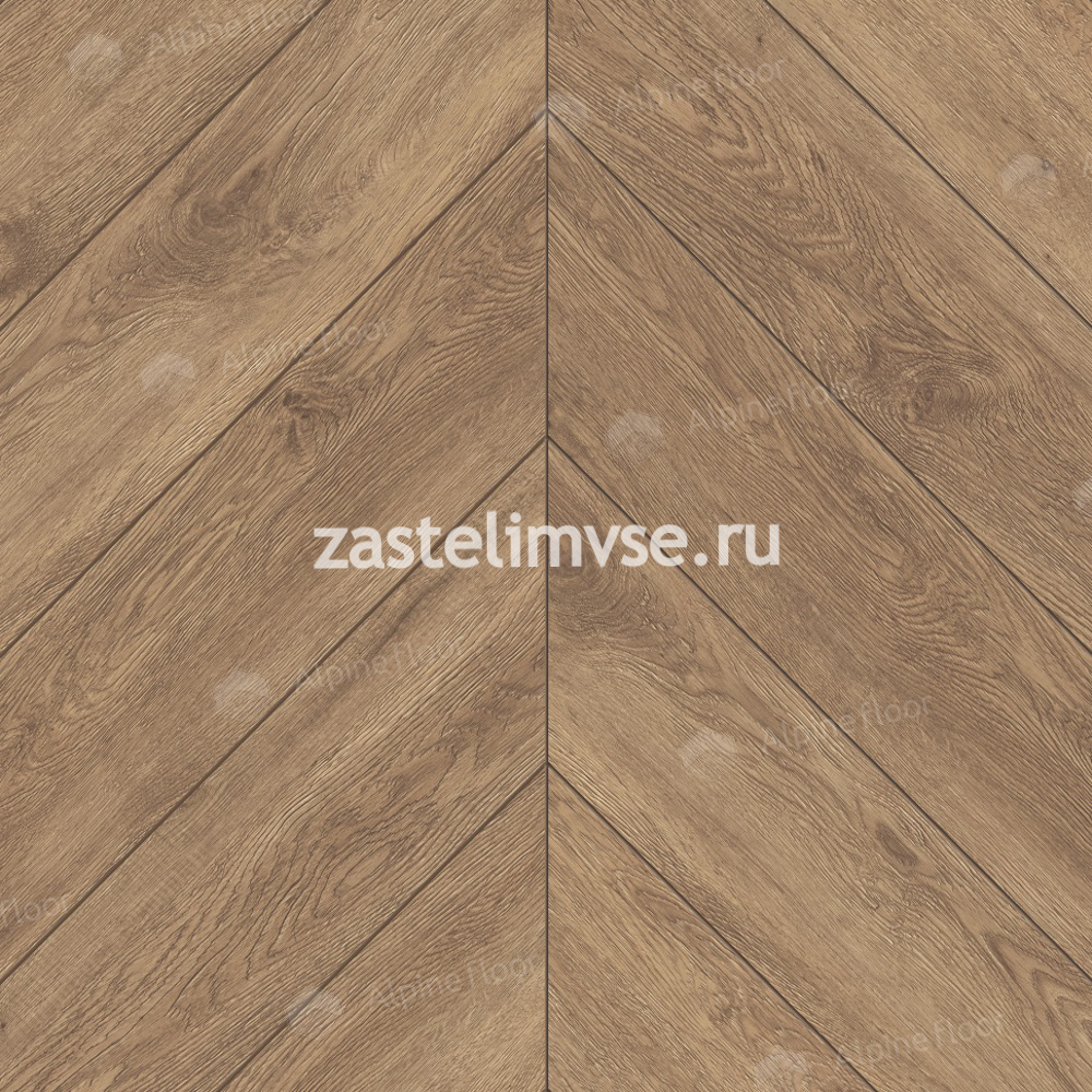 Кварцвиниловая плитка Alpine Floor Chevron Гевуина ECO-20-10