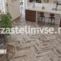 SPC плитка CronaFloor Herringbone 4V Дуб Тулон