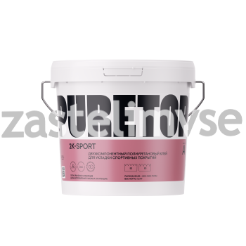 Двухкомпонентный клей PURETOP 2K-SPORT для спортивных покрытий - масса 10.1 кг