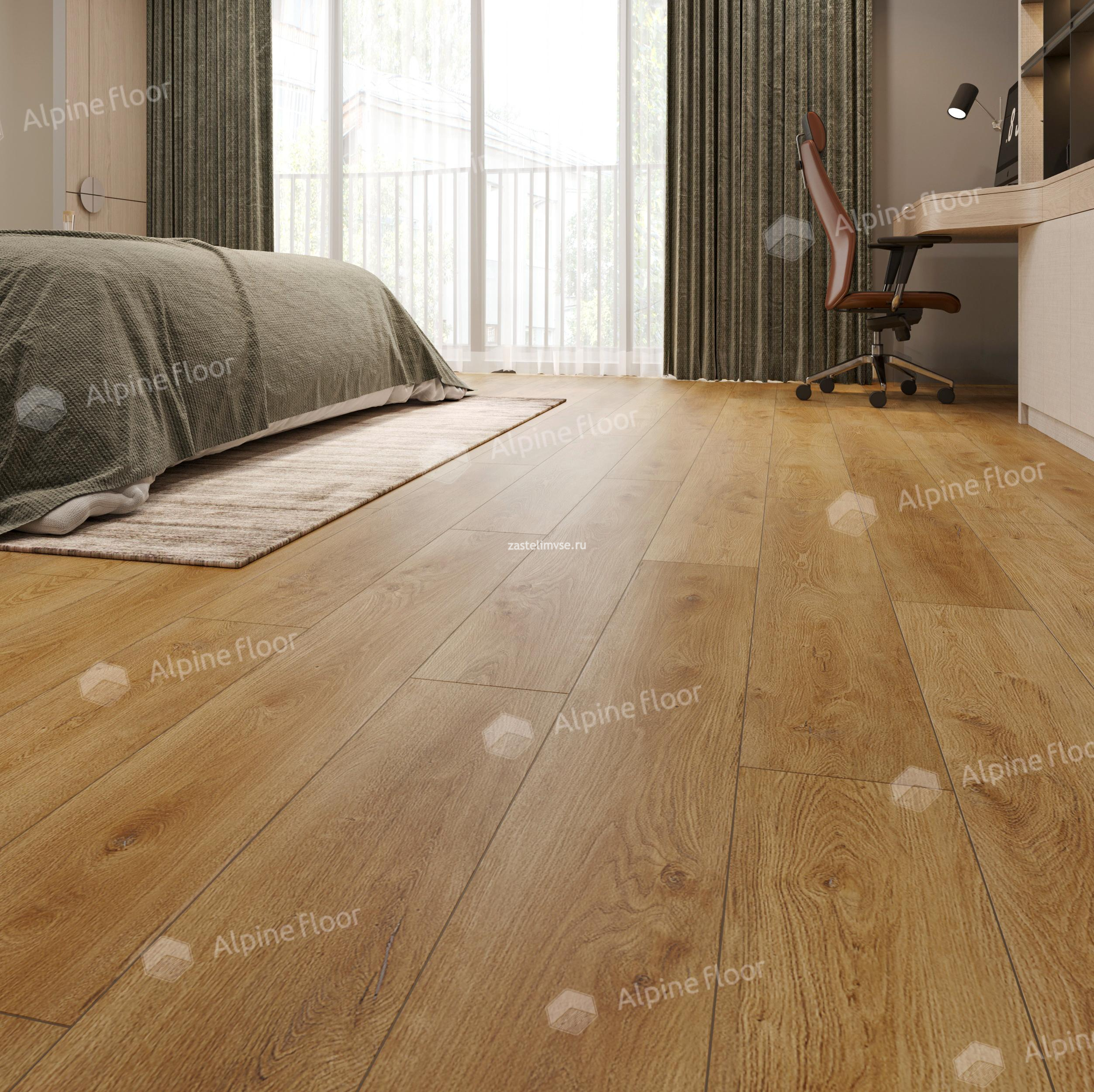 Клеевая LVT плитка AlpineFloor Easy Line Дуб Южный ECO 3-29