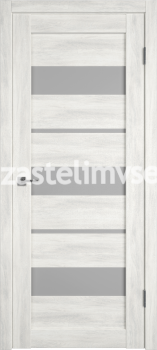 Дверь межкомнатная Atum X23 Nord Vellum/White cloud 900мм