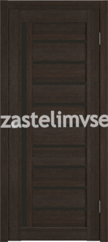 Дверь межкомнатная Atum X11 Wenge/Black gloss 900мм