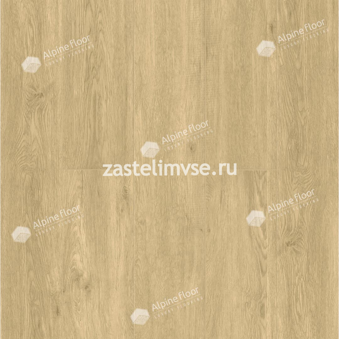 Клеевая LVT плитка AlpineFloor Ultra Дуб Кремовый ECO 5-23