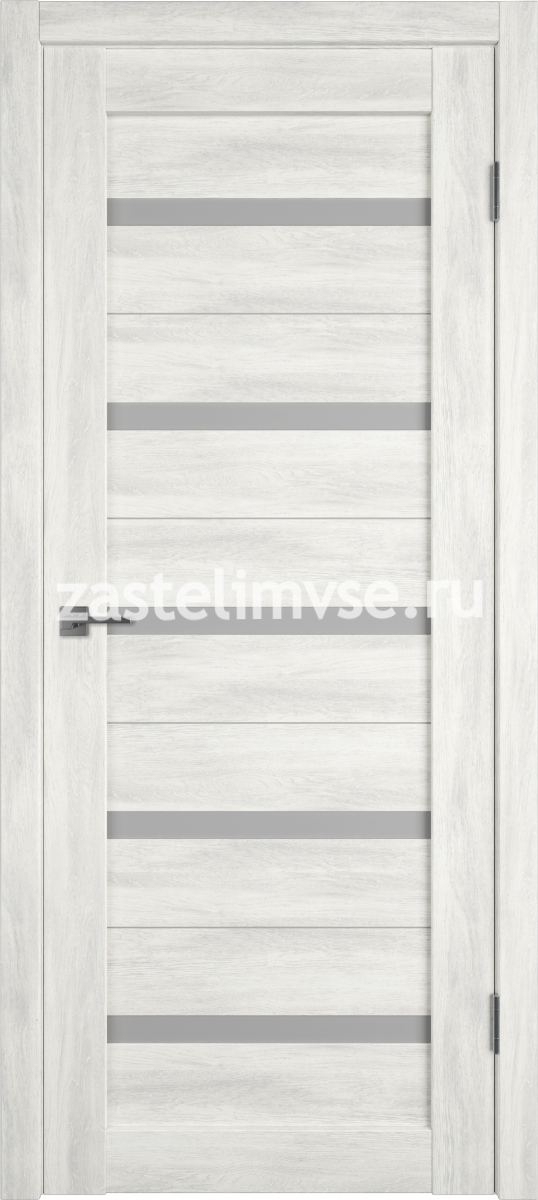 Дверь межкомнатная Atum X7 Nord Vellum/White cloud 900мм