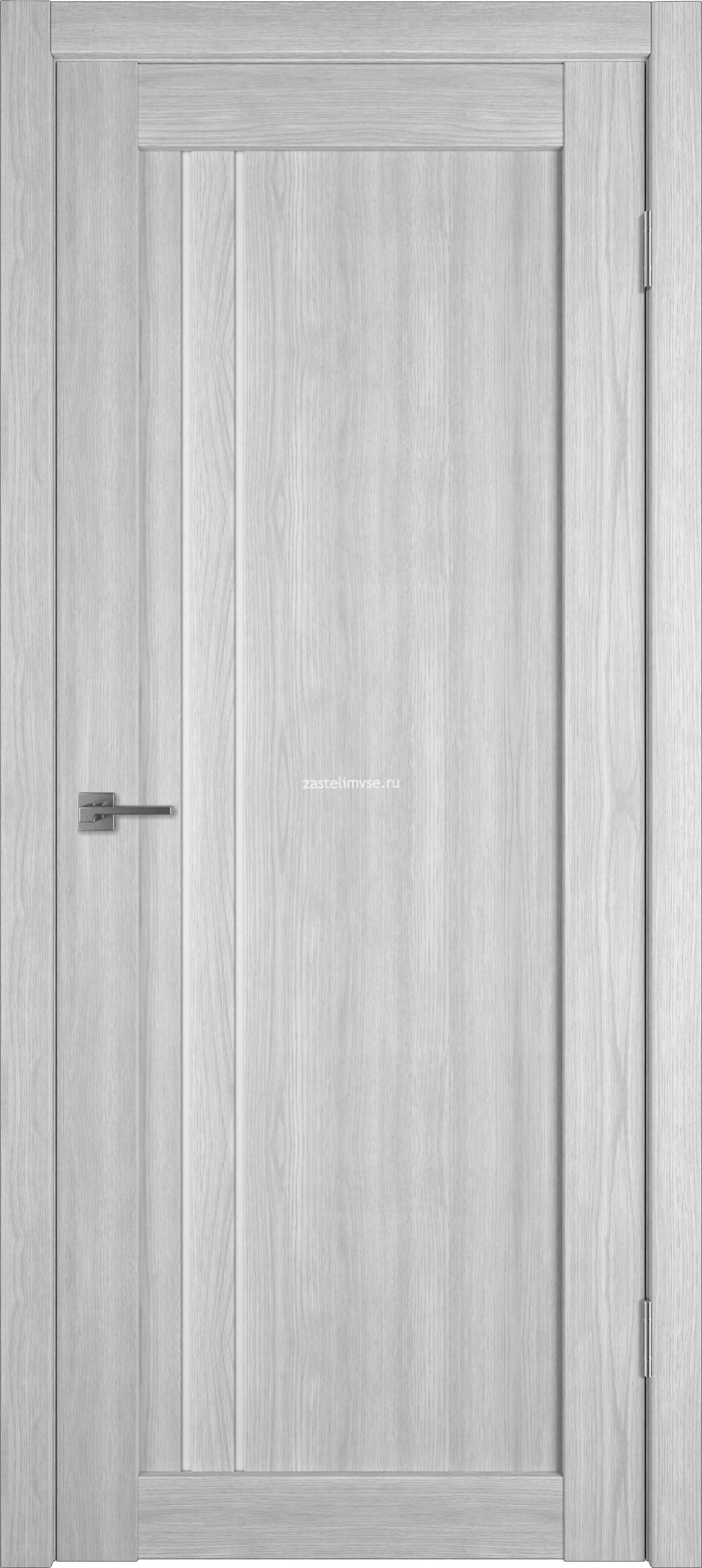 Дверь межкомнатная Атум Про X33 Дуб каменный/Сатин белый 600мм