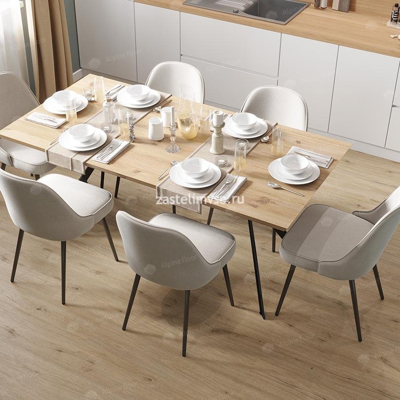 Кварцвиниловый ламинат AlpineFloor Solo Ларго ECO 14-6
