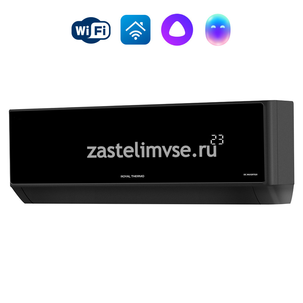 Блок внутренний Royal Thermo MULTI COMBO ERP DC RTFMI/in-18HN8/black инвертор. мульти сплит-системы