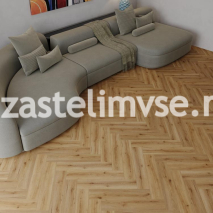 SPC плитка CronaFloor Herringbone 2.0 4V Дуб Лион