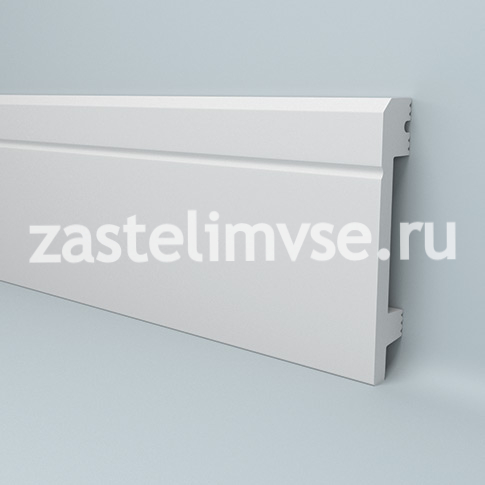 Ударопрочный дюрополимерный плинтус ПЛИНТЭКС ART F 100/17