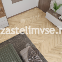 Клеевая LVT плитка AlpineFloor Parquet LVT Дуб Ригель ECO 16-24