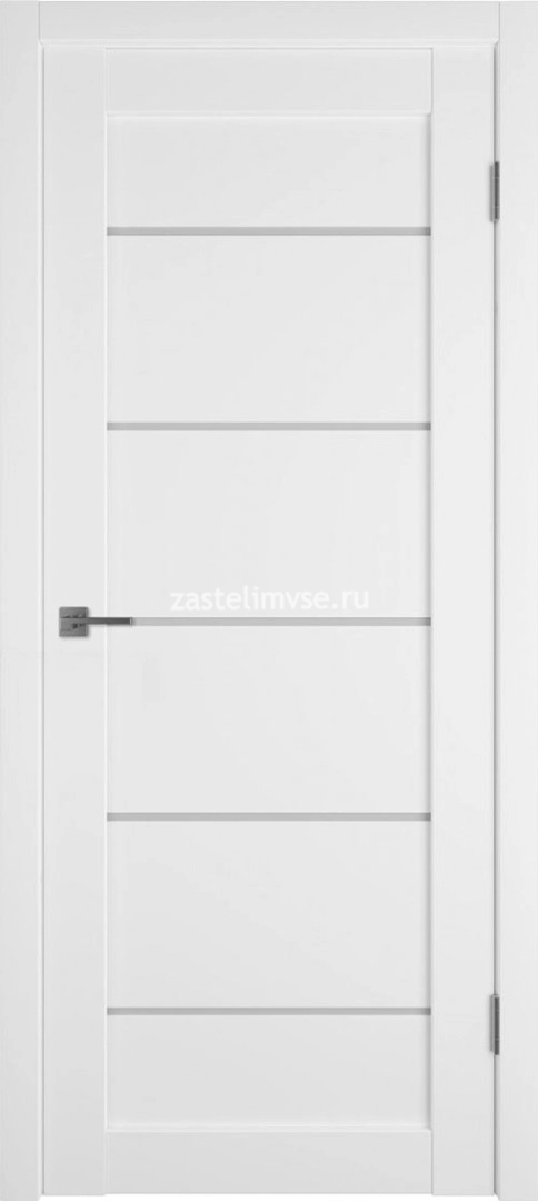 Дверь межкомнатная Emalex E27 Ice White Cloud - 800мм