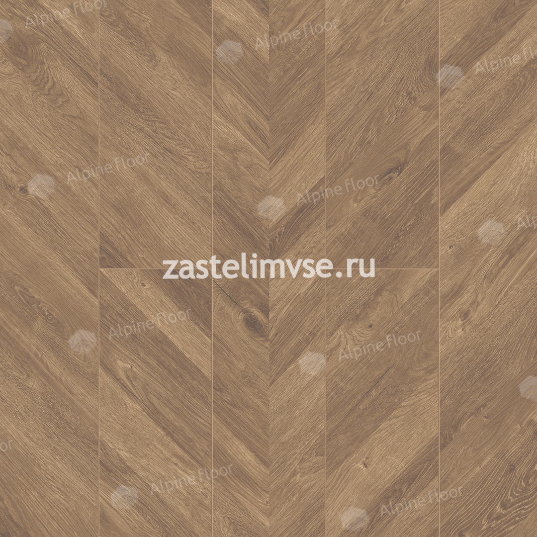 Клеевая LVT плитка AlpineFloor Ultra Французская Ёлочка ECO 5-25