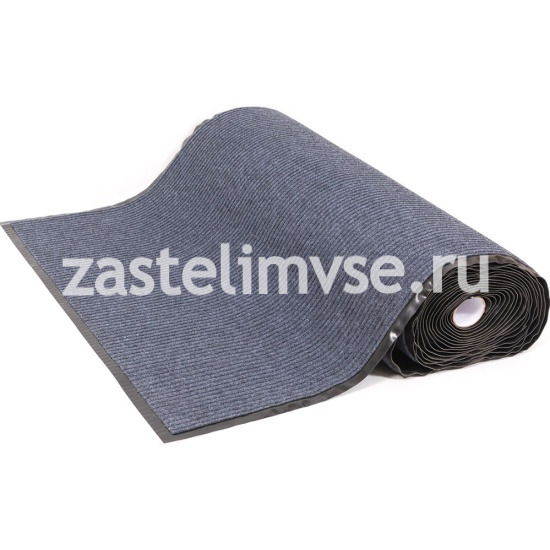 Влаговпитывающая дорожка Sun Step Ребристый серый - ширина рулона 1,2 м (продается кратно рулонам)